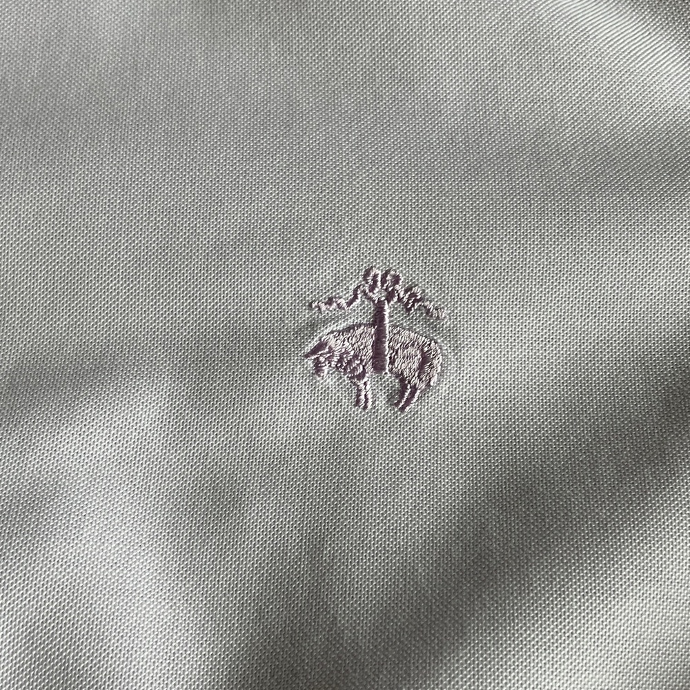 Brooks Brothers Light Lavender Button-Down Dress Shirt - Picture 5 of 7